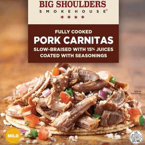 BIG SHOULDERS SMOKEHOUSE FULLY COOKED PORK CARNITAS
