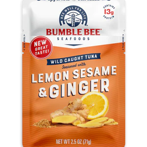 BUMBLE BEE TUNA - LEMON SESAME & GINGER