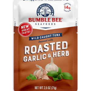BUMBLE BEE TUNA - ROASTED GARLIC & HERB